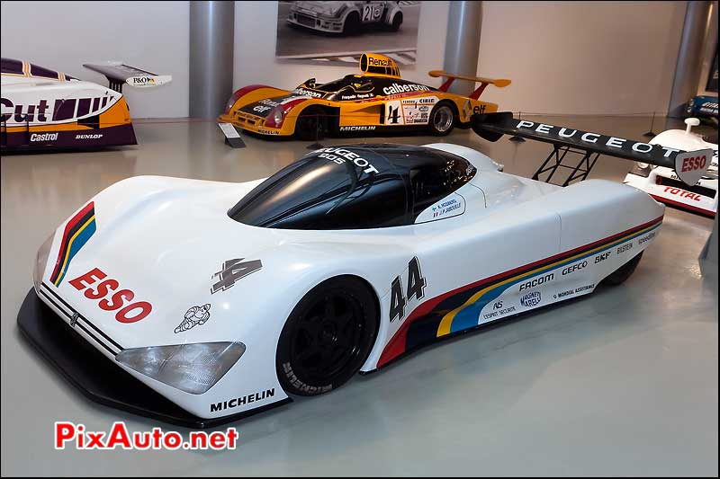 maquette peugeot 905 de 1990 musee des 24Heures