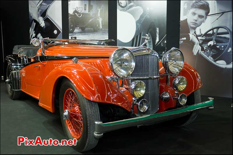 Alvis Vanden Plas salon retromobile