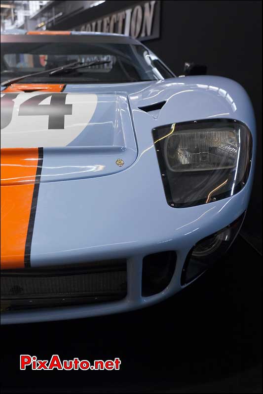 Ford GT40 Gulf salon retromobile Collection Rolfo Gulf