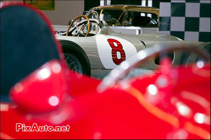 Hommage Juan Manuel Fangio salon retromobile