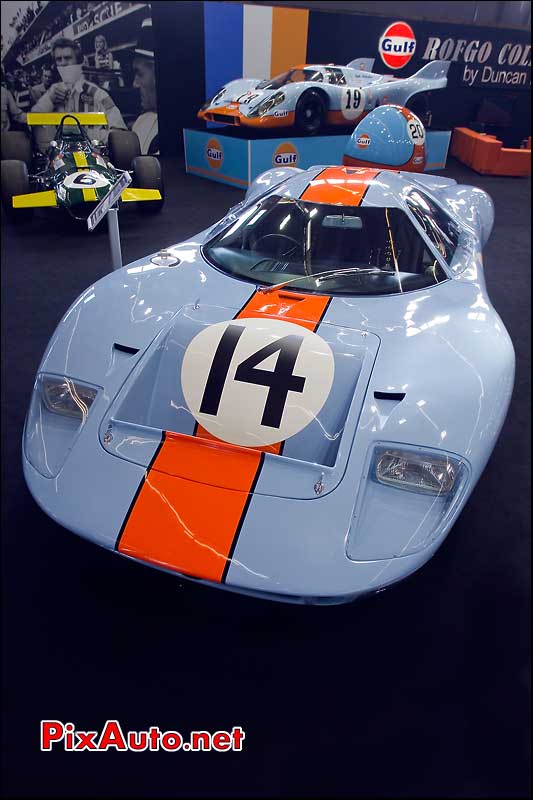 Mirage M1 Gulf salon retromobile Rolfo Gulf Collection