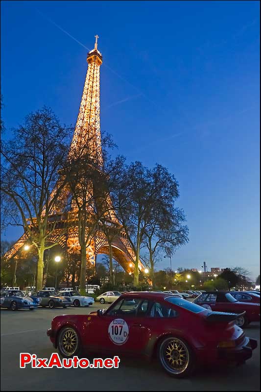 porsche 930 turbo rally de paris classic
