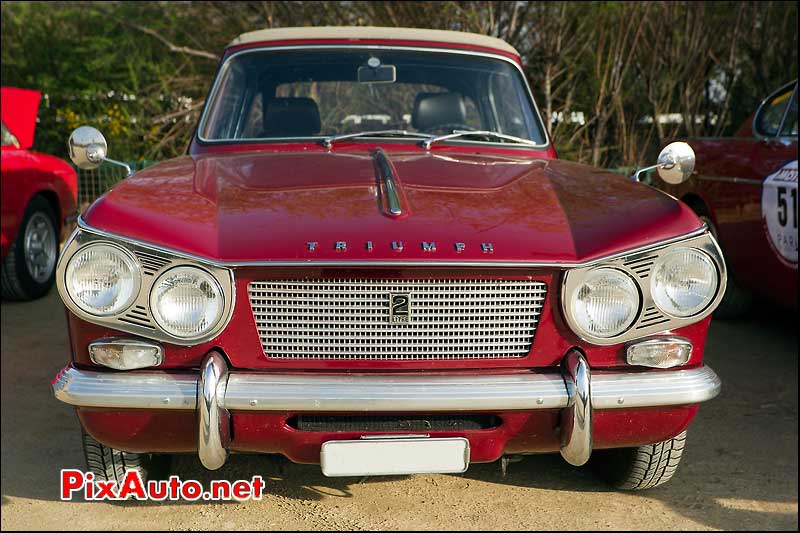 triumph vitesse rally de paris classic