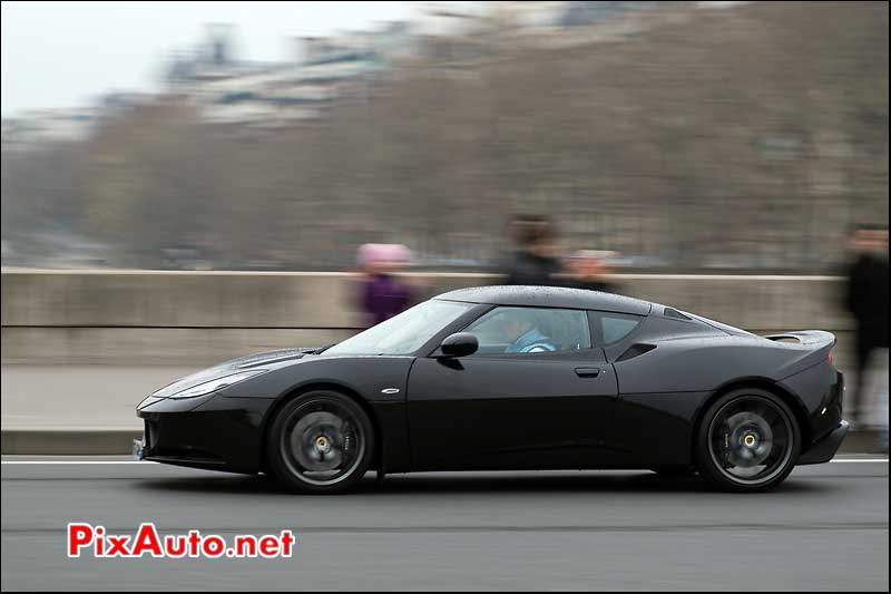 Lotus Evora rally de paris