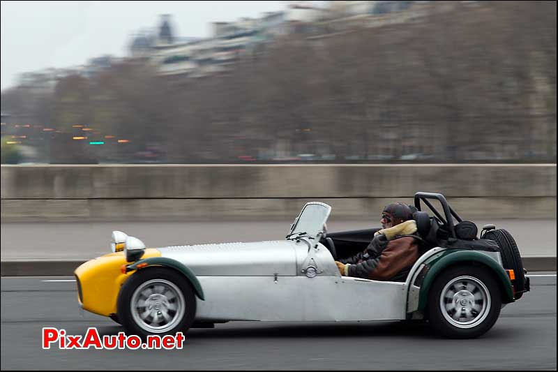 Lotus Seven rally de paris