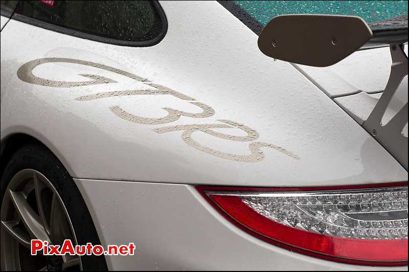 Porsche GT3RS rally de paris