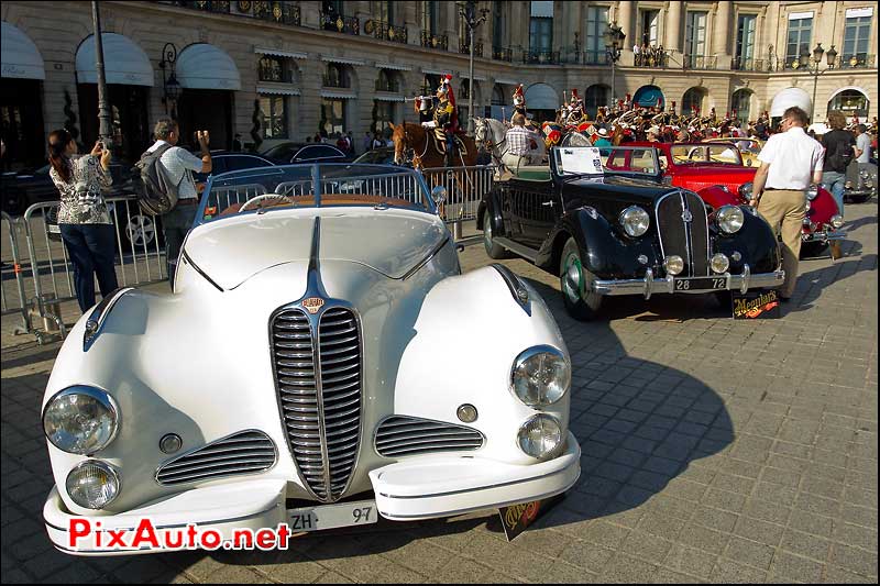 rallye paris deauville garde republicaine place vendome