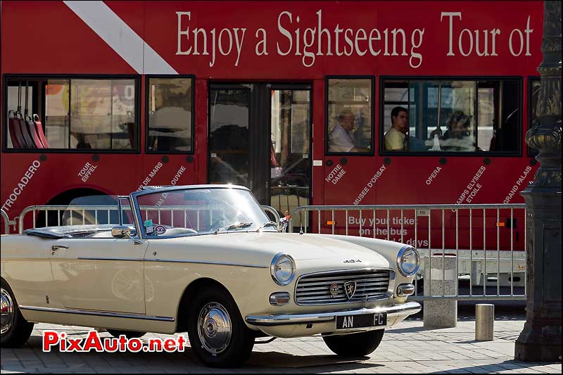 peugeot 404 rallye paris deauville place vendome