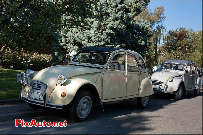 citroen 2cv defile automedon