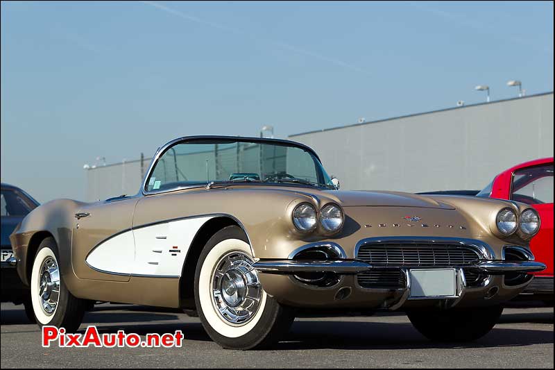 cabriolet chevrolet corvette de 1961 salon automedon