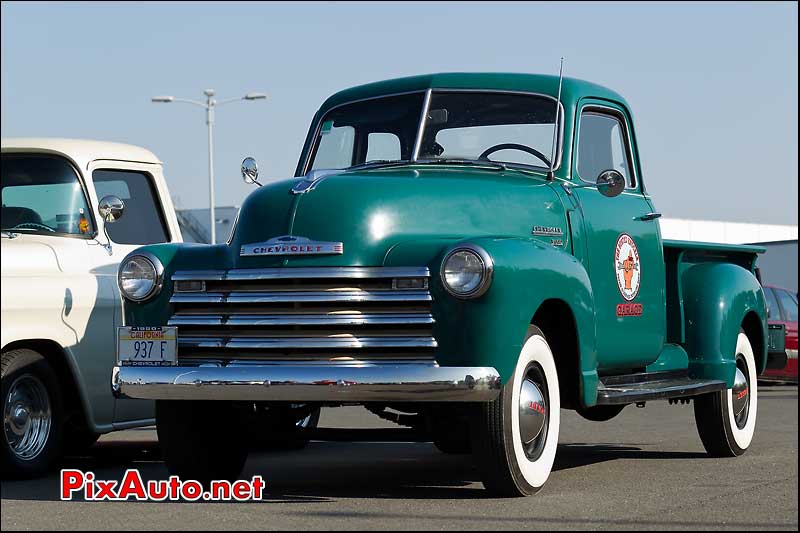 pick-up chevrolet 3600 de 1950 salon automedon