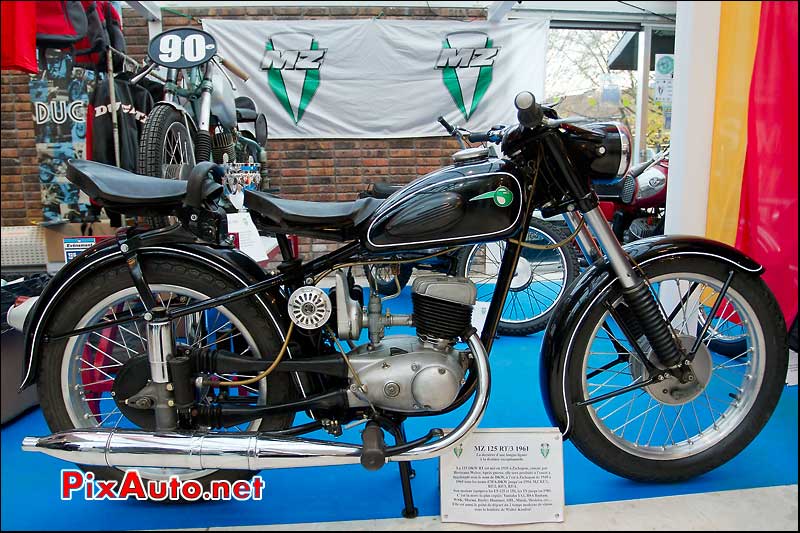 salon moto legende 125 mz de 1961