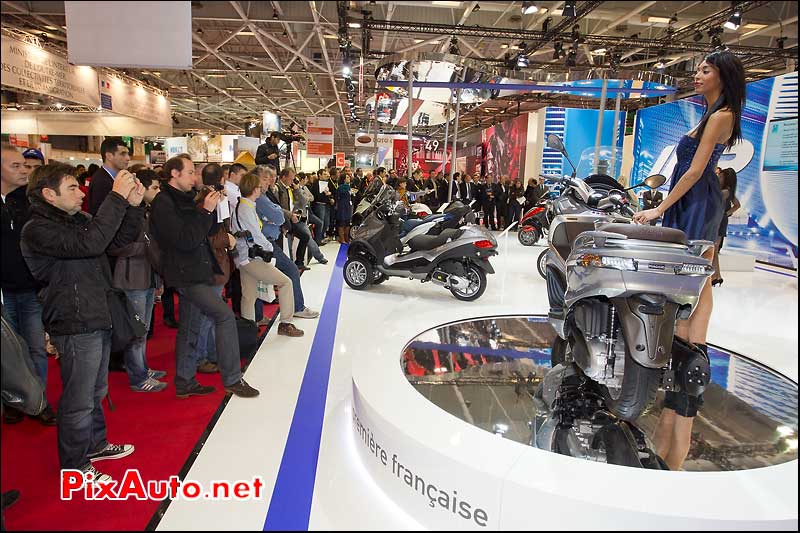 salon de la moto nouveau scooter x10 piaggio