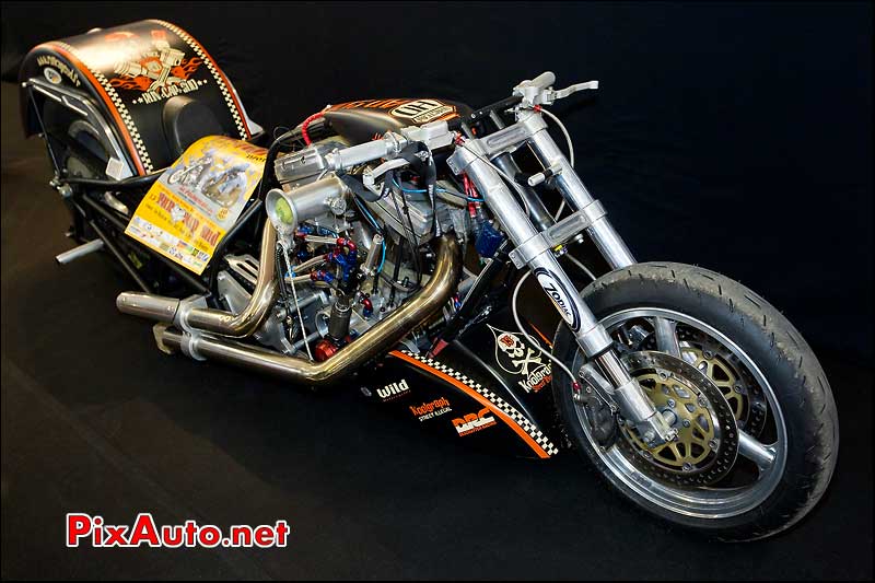 salon de la moto paris 2011 dragster top fuel