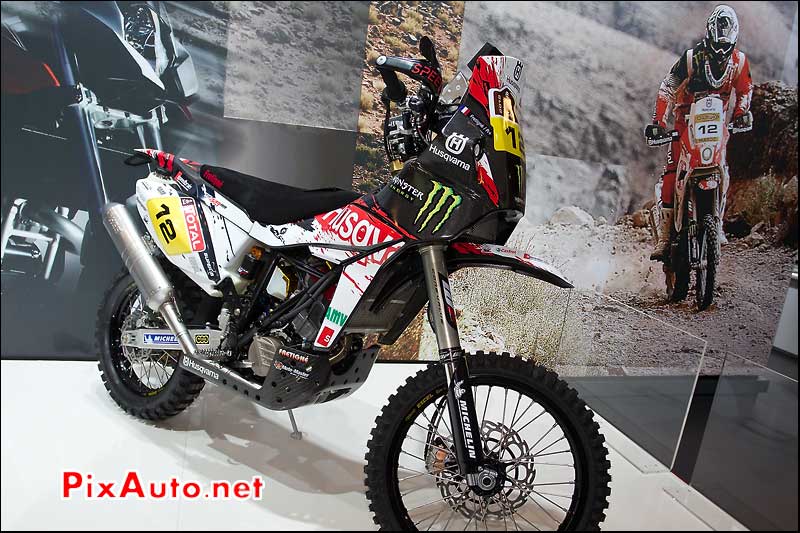 nouvelle moto husqvarna rallye paris-dakar 2012