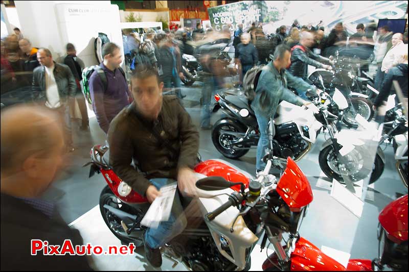 salon de la moto paris 2011 le stand bmw