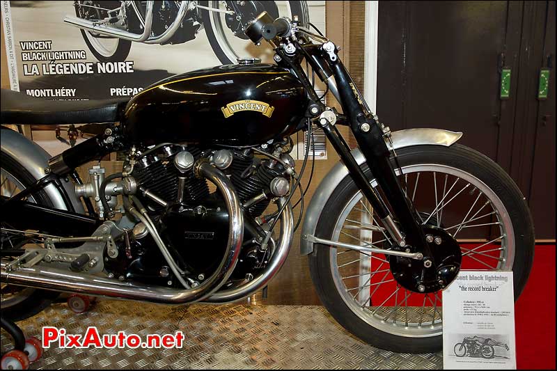 salon de la moto paris vincent black lightning