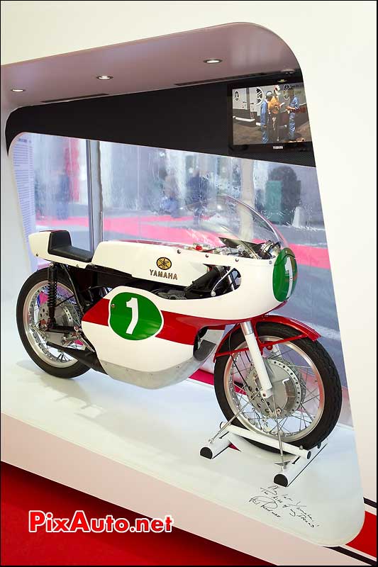 salon de la moto paris 50th anniversary yamaha