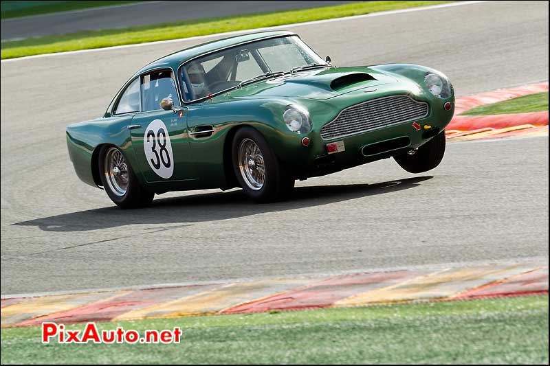 aston martin db4gt, SPA francorchamps 2011