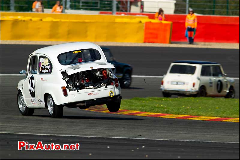 fiat abarth 1000tc, SPA francorchamps 2011