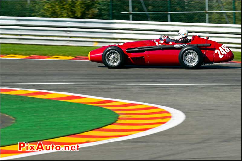 maserati 250f de 1957, SPA francorchamps 2011