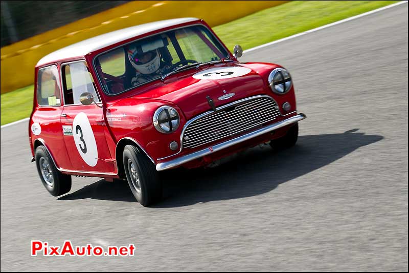 mini cooper s, SPA francorchamps 2011