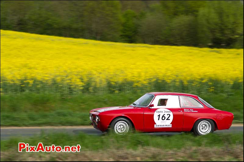 alfa romeo GT 1600 de 1965, Tour Auto