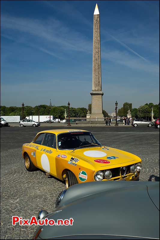 alfa romeo place de la concorde, tour auto optic 2000