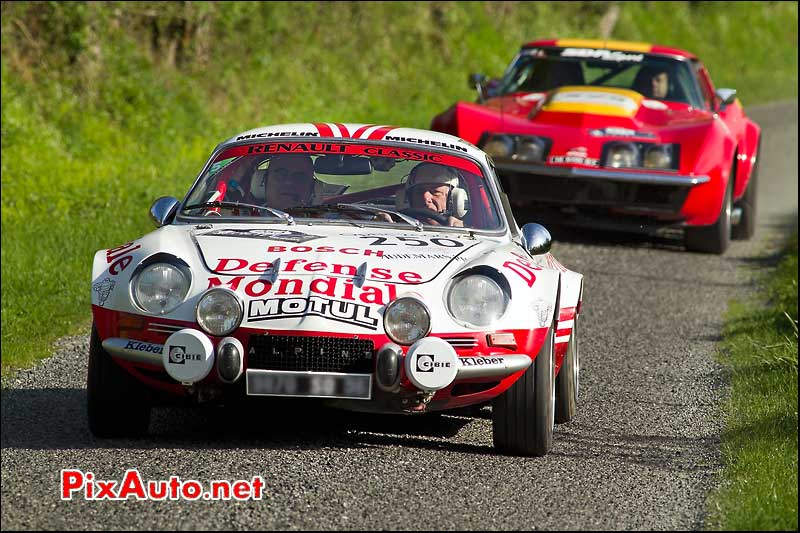 alpine renault a110 de Jean Ragnotti