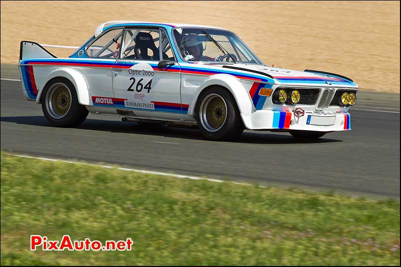 bmw csl de 1972, tour auto optic 2000