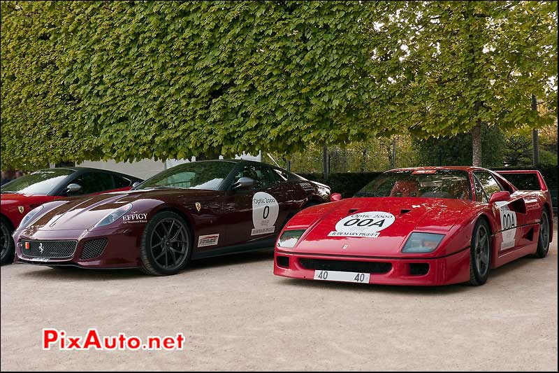 ferrari 599 gto et ferrari F40