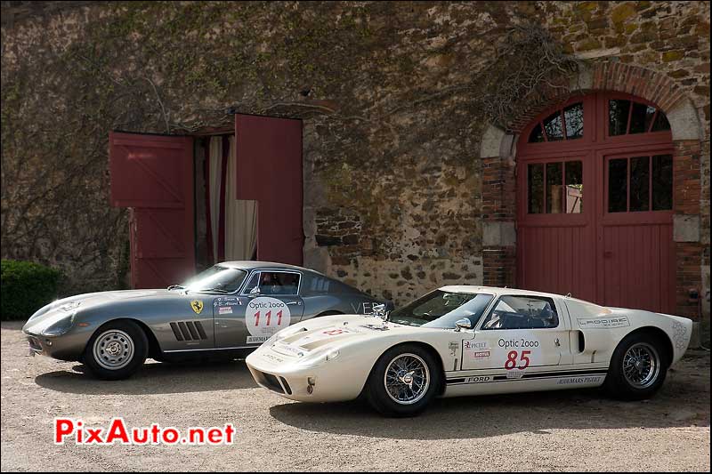 ford gt40 et ferrari 275 GTB