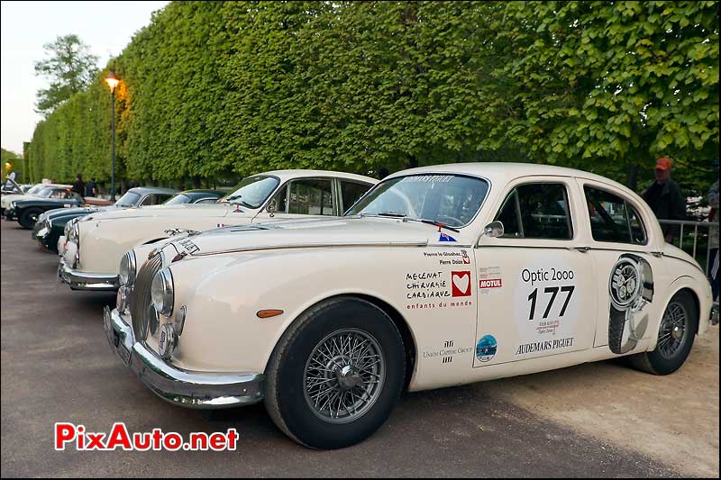 jaguar mk2 de 1959, tour auto optic 2000