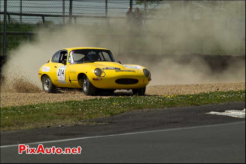 jaguar type-e de 1962, tour auto optic 2000