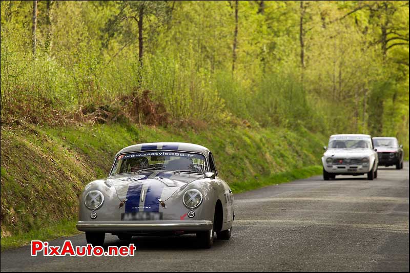 porsche 356 coupe de 1953, Tour Auto