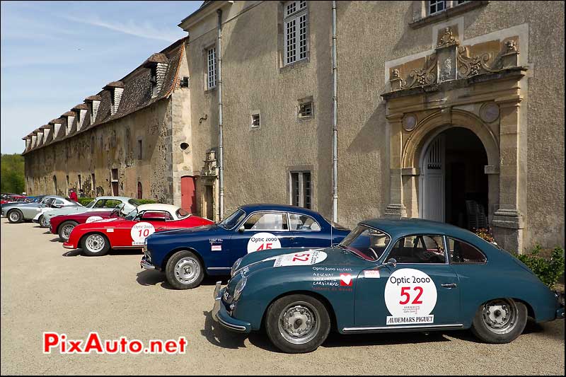 coupe porsche 356a de Maitre Herve Poulain