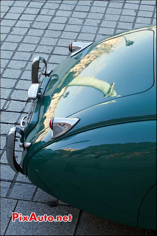 Jaguar XK 120 traversee de paris