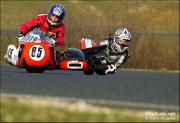 Trophee Coluche 2011, side-cars anciens, circuit Carole