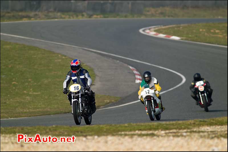 Moto solo, Trophee Coluche, circuit Carole