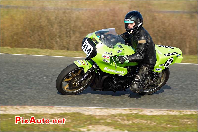 Moto solo, Trophee Coluche, circuit Carole