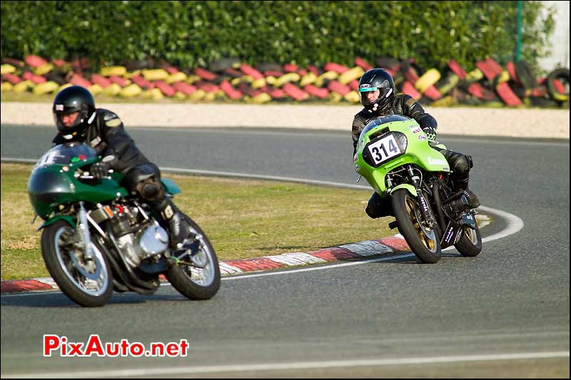 Moto solo, Trophee Coluche, circuit Carole