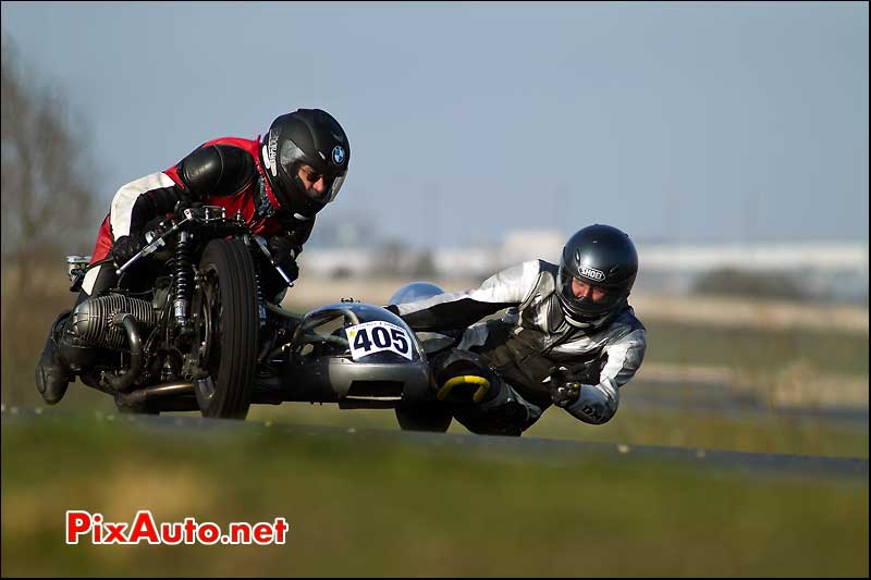 Side-Car, Trophee Coluche, circuit Carole