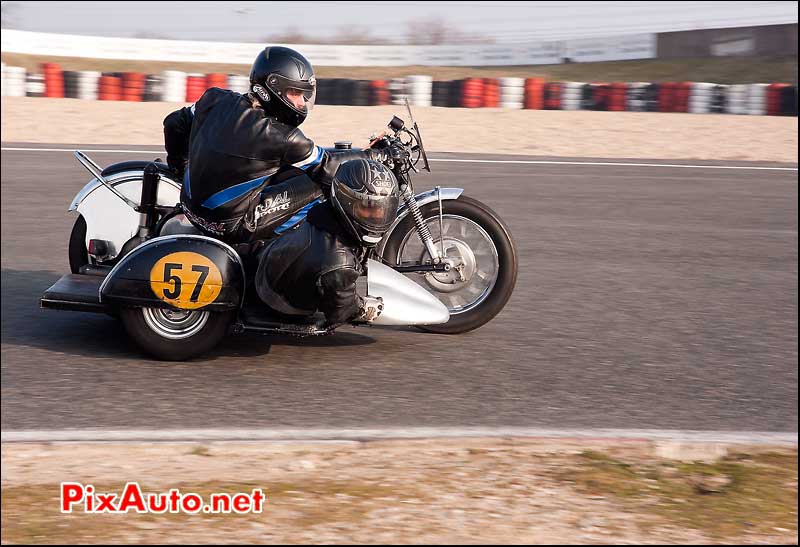 Side-Car, Trophee Coluche, circuit Carole