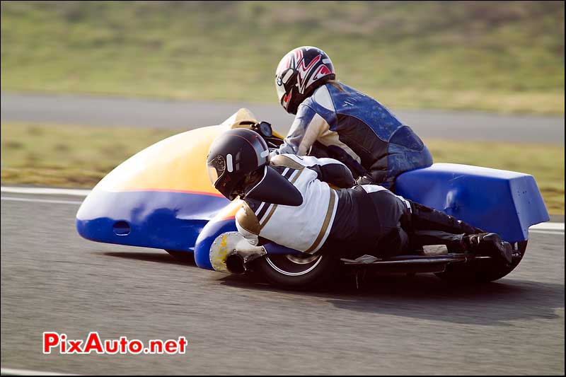 Side-Car, Trophee Coluche, circuit Carole