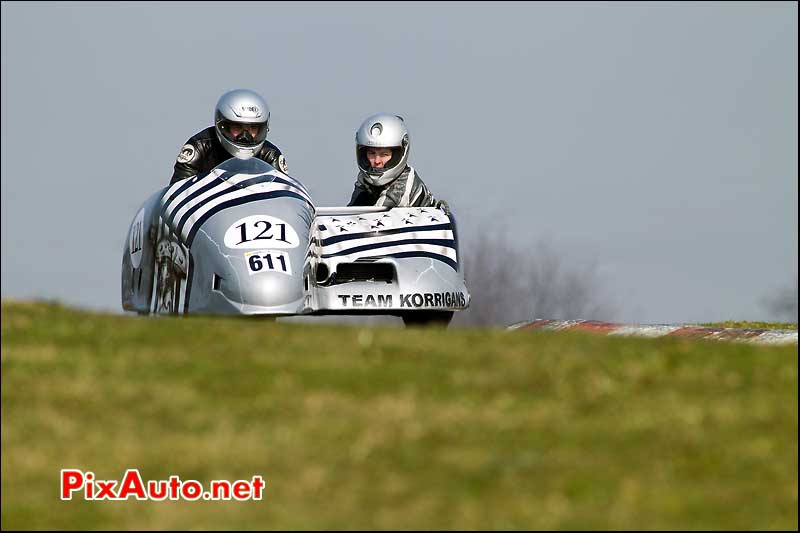 Side-Car, Trophee Coluche, circuit Carole