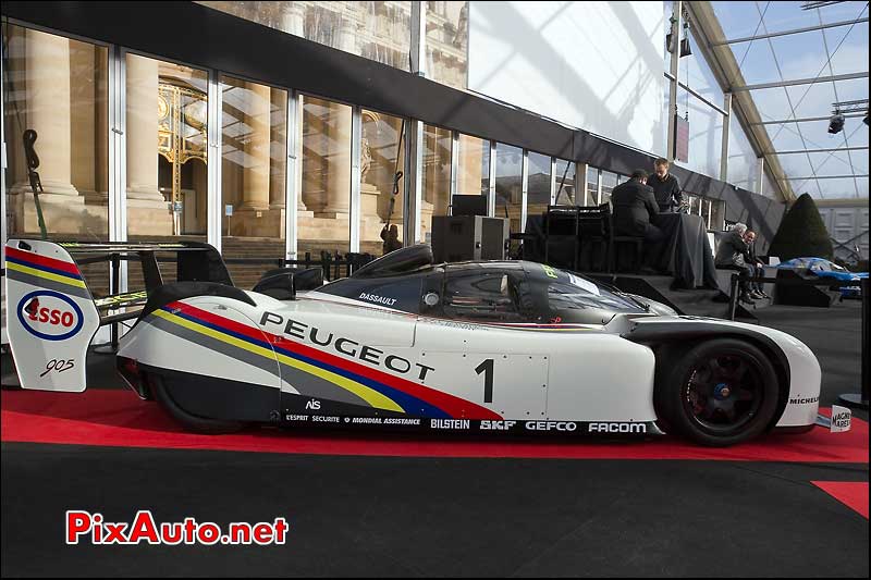 Appui de la Peugeot 905 Evo 2 Exposition Chevau-Legers