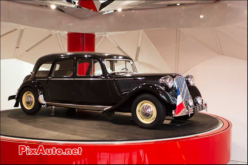 Traction avant Limousine, Expo Citroen Presidentielles Paris