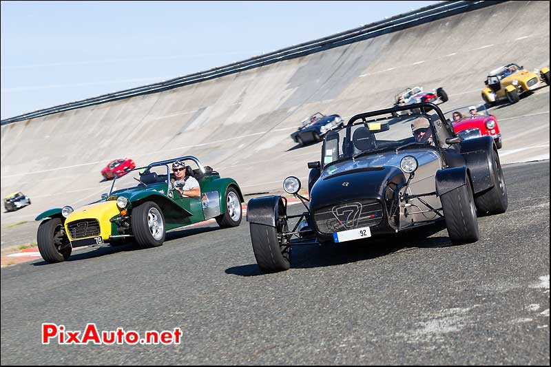 roadster caterham super seven radical meeting linas-montlhery