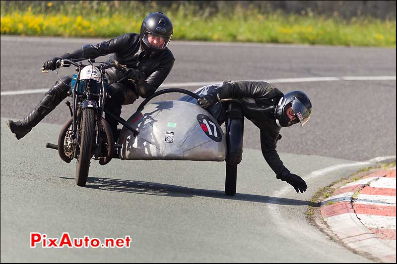 Side-car Monet-Goyon, Autodrome de Montlhery