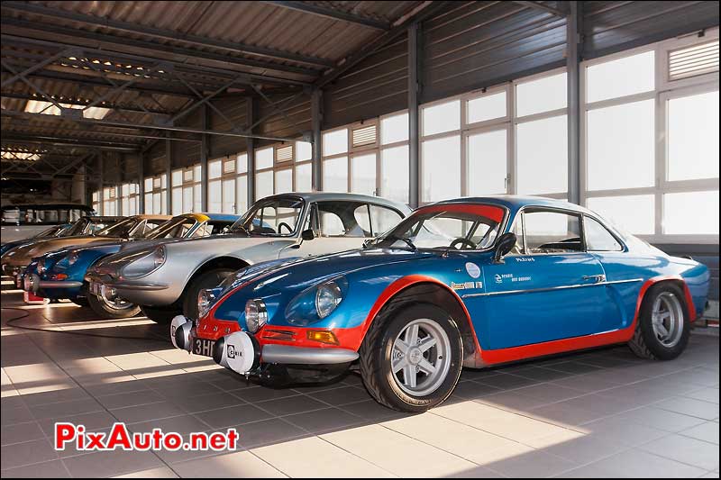 berlinette alpine a110 1600s avec jantes Gotti